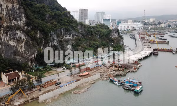 Dự án mở rộng đường bao biển núi Bài Thơ, tháng 3-2019