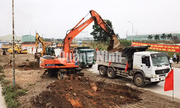 Dự án Đường nối KCN Cái Lân qua KCN Việt Hưng đến cao tốc Hạ Long – Vân Đồn, tháng 3-2020