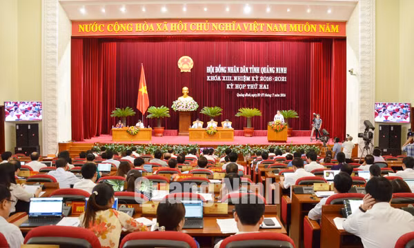 Kỳ họp thứ 2, HĐND tỉnh khóa XIII, tháng 7-2016