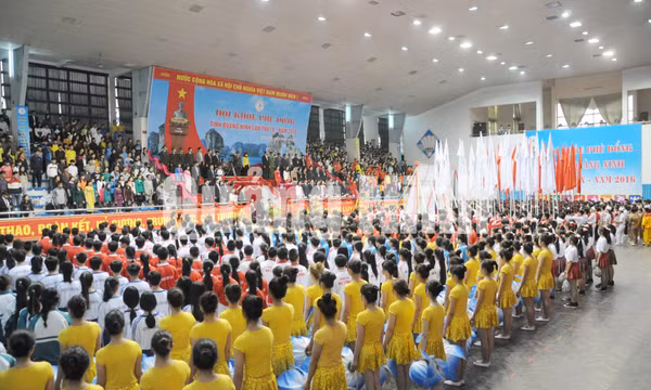 Khai mạc Hội khỏe Phù Đổng tỉnh Quảng Ninh lần thứ 9, tháng 3-2016