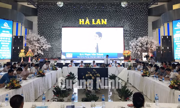 TX Đông Triều tổ chức hội nghị gặp gỡ, tiếp xúc doanh nghiệp, tháng 5-2019