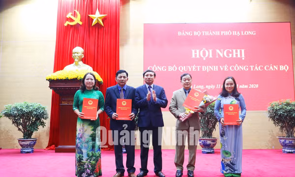 Ban Chấp hành Đảng bộ TP Hạ Long họp phiên đầu tiên, tháng 1-2020