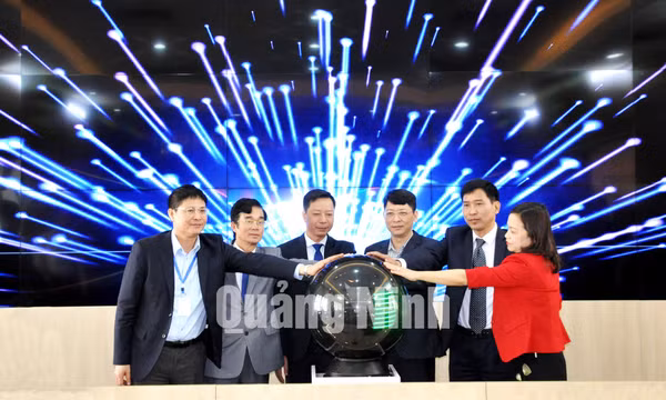 Móng Cái vận hành thử nghiệm Trung tâm Điều hành đô thị thông minh, tháng 2-2020