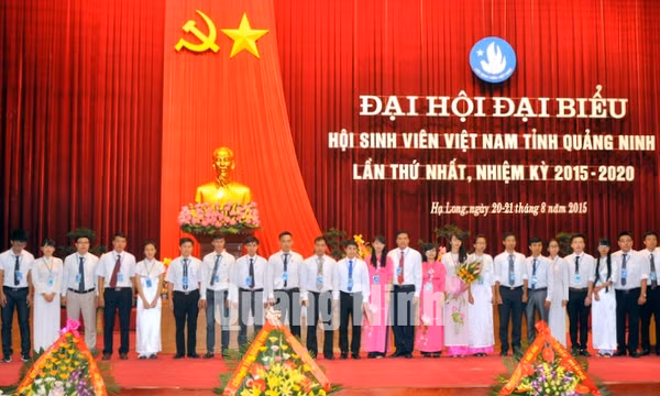 Đại hội Đại biểu Hội Sinh viên Việt Nam tỉnh Quảng Ninh lần thứ nhất, tháng 8-2015