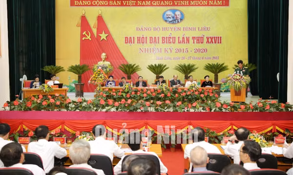Đại hội đại biểu Đảng bộ huyện Bình Liêu lần thứ XXVII, nhiệm kỳ 2015-2020