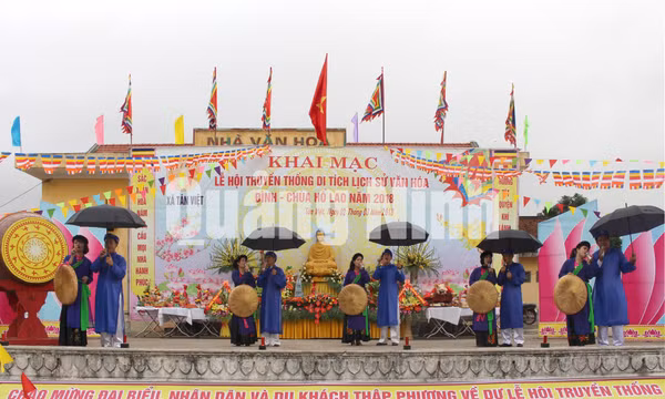 Lễ hội đình - chùa Hổ Lao (TX Đông Triều)