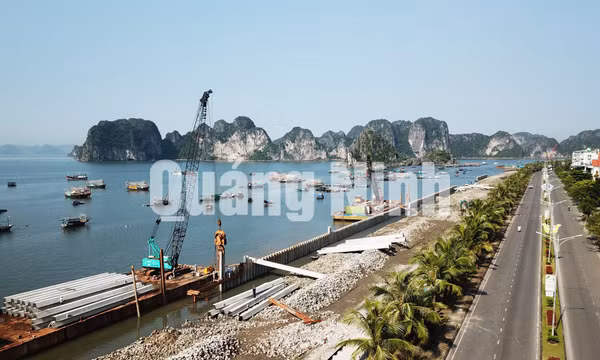 Dự án mở rộng đường bao biển Trần Quốc Nghiễn, tháng 7-2019