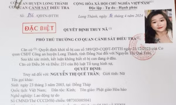 “Hot girl” trốn truy nã đặc biệt nguy hiểm nhập cảnh vào Việt Nam