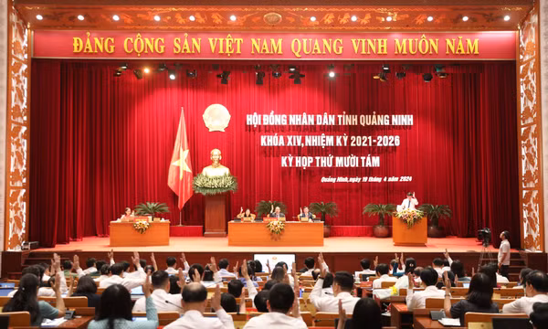 Ngày 8/7, diễn ra kỳ họp thứ 19 HĐND tỉnh khóa XIV