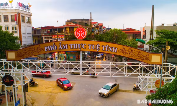 Gấp rút chuẩn bị khai trương phố ẩm thực Tuệ Tĩnh