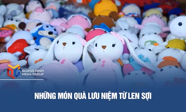 Những món quà lưu niệm từ len sợi