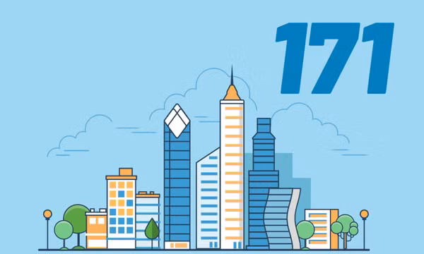 171 - là tổng số đơn vị hành chính cấp xã sau khi tỉnh sắp xếp giai đoạn 2023-2025