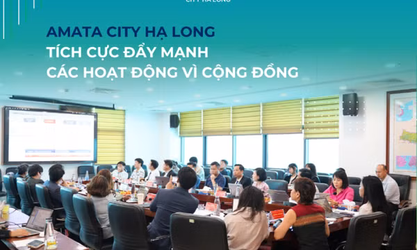 Amata City Hạ Long (Khu Công Nghiệp Sông Khoai) tích cực đẩy mạnh hoạt động vì cộng đồng