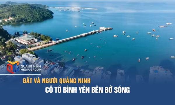 Cô Tô bình yên bên bờ sóng