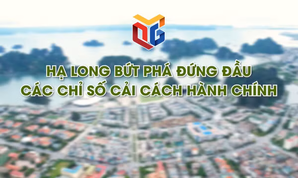 Hạ Long bứt phá đứng đầu các chỉ số Cải cách hành chính