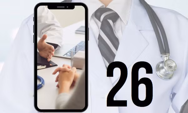 26 - là số cơ sở y tế trên địa bàn tỉnh đã triển khai ứng dụng Vtelehealth