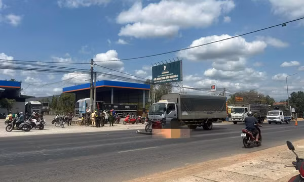 Va chạm với xe tập lái, người đàn ông đi xe máy tử vong tại chỗ