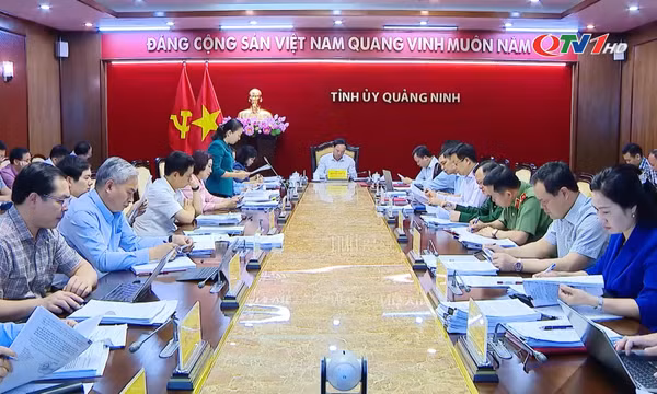  Hội nghị Ban Thường vụ Tỉnh ủy