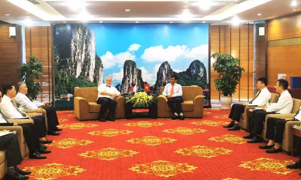 TP Hạ Long tiếp đoàn công tác của Đại sứ Cộng hòa Séc
