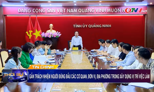 Gắn trách nhiệm người đứng đầu các cơ quan, đơn vị, địa phương trong xây dựng vị trí việc làm