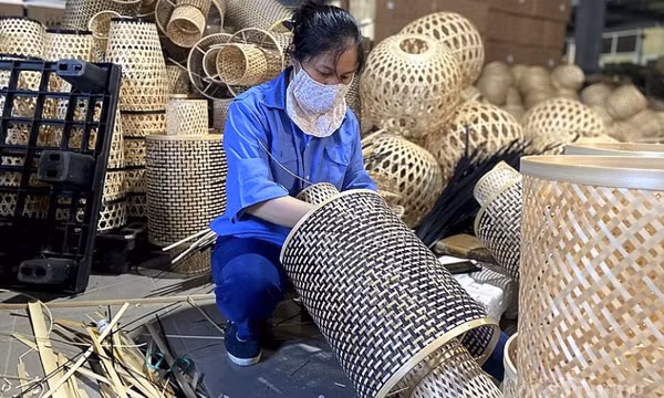 Quý I/2024, xuất khẩu mây, tre, cói thu về 212,07 triệu USD
