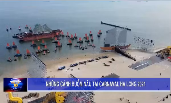 Những cánh buồm nâu tại Carnaval Hạ Long 2024