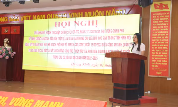 Tăng cường công tác đảm bảo TTATGT cho học sinh trong tình hình mới