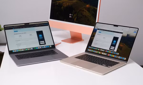 Mở hộp MacBook Air 15 inch dùng chip M3