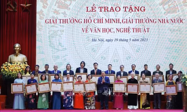 Điều kiện xét tặng 'Giải thưởng Hồ Chí Minh', 'Giải thưởng Nhà nước' về văn học, nghệ thuật