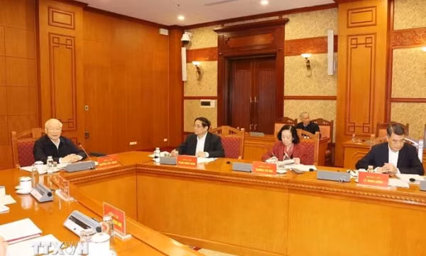 Phát biểu của Tổng Bí thư Nguyễn Phú Trọng: Công tác nhân sự phải đúng, trúng