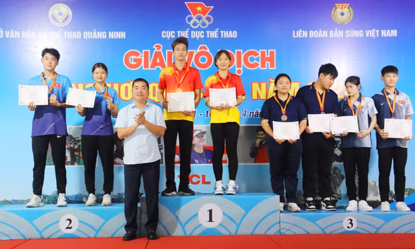Kết thúc Giải Vô địch Súng hơi quốc gia 2024, Quảng Ninh giành 6 huy chương 