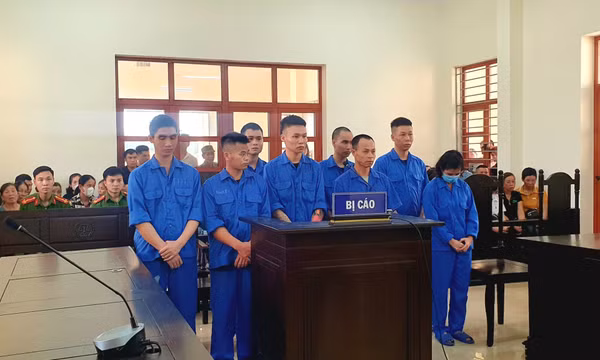 8 bị cáo ra toà vì mua bán, tổ chức sử dụng trái phép chất ma túy