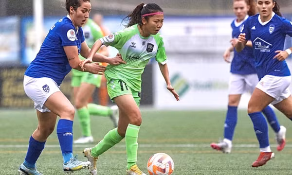 Huỳnh Như hai lần bị hủy bàn ở trận trụ hạng với Lank FC