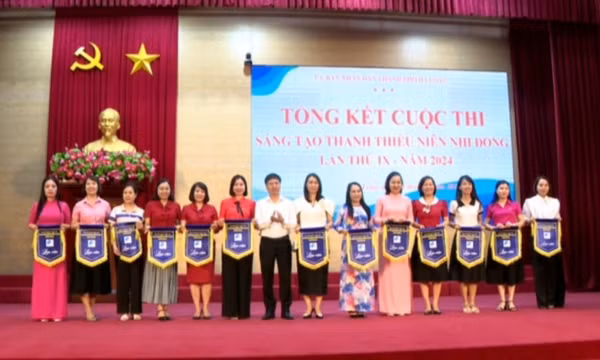 TP Hạ Long: Tổng kết và trao giải Cuộc thi Sáng tạo thanh thiếu niên nhi đồng năm 2024