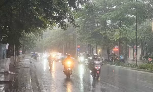 Bắc Bộ và Bắc Trung Bộ cục bộ có mưa to, Nam Bộ nắng nóng