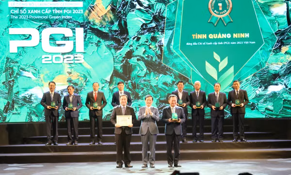 Quảng Ninh tự hào dẫn đầu Chỉ số Xanh cấp tỉnh (PGI) năm 2023