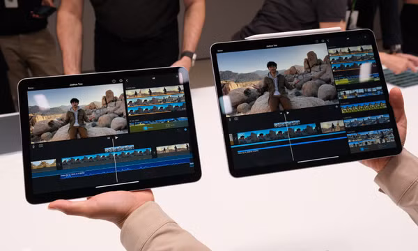 Ảnh thực tế iPad Air mới, thêm kích thước 13 inch