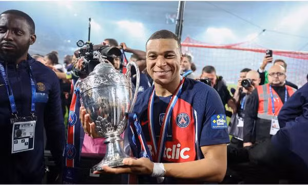 Mbappe đá trận cuối cùng với PSG, đoạt Cúp quốc gia Pháp