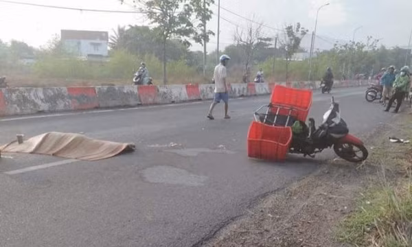 Đụng chó thả rông, một người té ngã, va trúng ôtô và tử vong tại chỗ