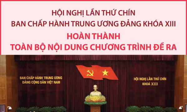 Hội nghị lần thứ 9 Ban Chấp hành Trung ương Đảng khóa XIII thành công tốt đẹp