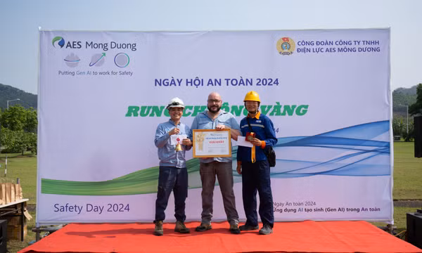 AES Mông Dương nhấn mạnh cam kết an toàn tại Ngày An toàn 2024