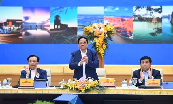 Thủ tướng Phạm Minh Chính chủ trì Hội nghị Hội đồng điều phối vùng đồng bằng sông Hồng lần thứ ba