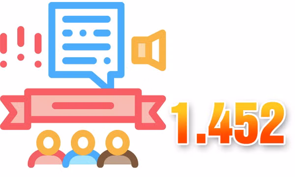 1.452 - là số hương ước, quy ước của các thôn, bản, khu phố trên toàn tỉnh đã được phê duyệt