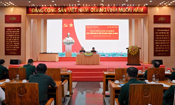 Tổng Công ty Đông Bắc: Tọa đàm trao đổi kinh nghiệm công tác phát triển kinh tế gắn với nhiệm vụ quốc phòng
