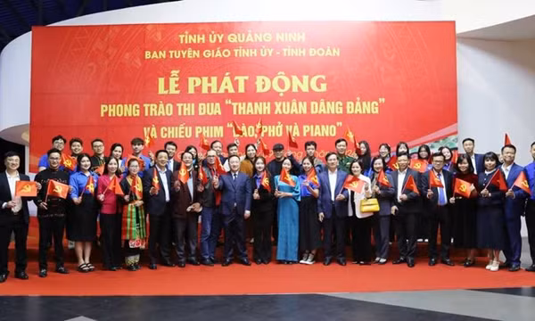 Quảng Ninh lan tỏa phong trào thanh xuân dâng Đảng