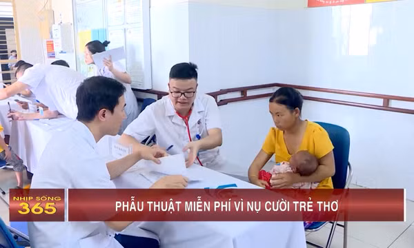 Phẫu thuật miễn phí vì nụ cười trẻ thơ