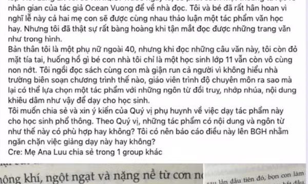 Trường Quốc tế TP Hồ Chí Minh phải thu hồi sách có nội dung nhạy cảm