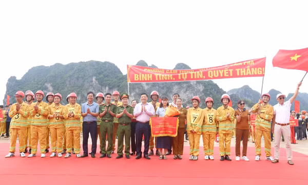 Hội thi “Tổ liên gia an toàn PCCC” cấp tỉnh năm 2024