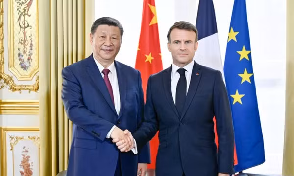 Chủ tịch Trung Quốc nêu bật tầm nhìn hợp tác chiến lược với Pháp