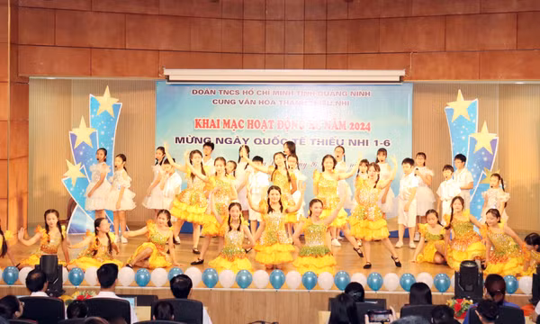  Cung Văn hóa thanh thiếu nhi tỉnh: Khai mạc hoạt động hè năm 2024